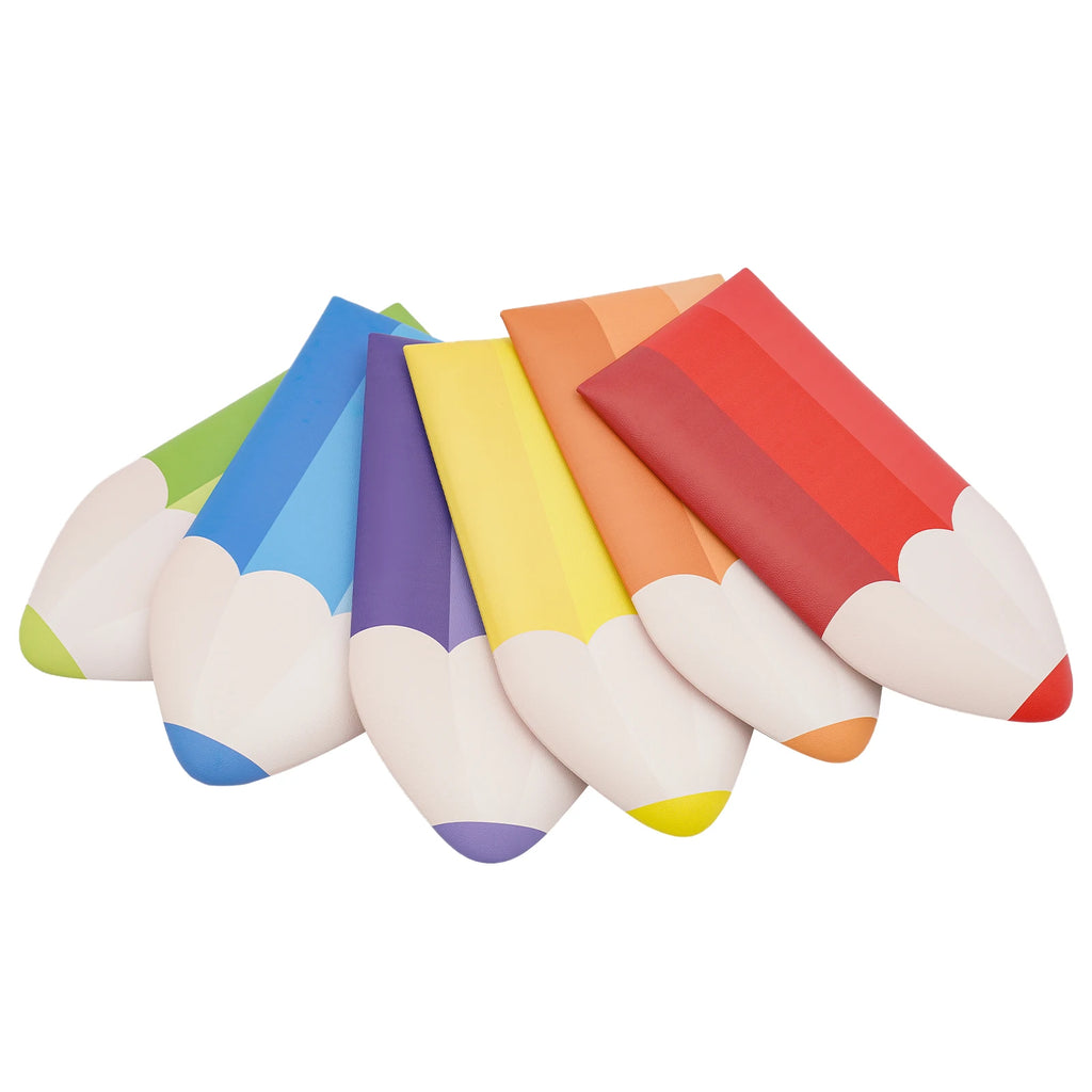 6 PCS Pencil Wall Stickers Anti-Collision Wall Padding for Kids/ Thickness 3cm Self-Adhesive Children's Room Wallpaper
