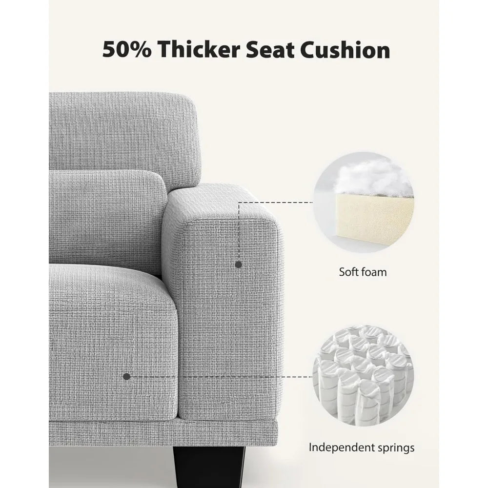Comfy 3 Seater Sofa, Supportive