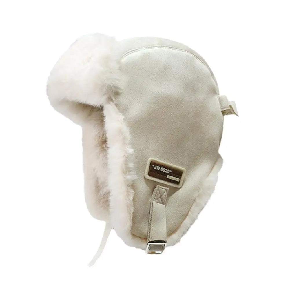 Thick Warm Russian Ushanka Fur Hat Fashion Male/ Female Winter Hat Black Grey Earflap Ski Russian Cap Bomber Hat Gifts