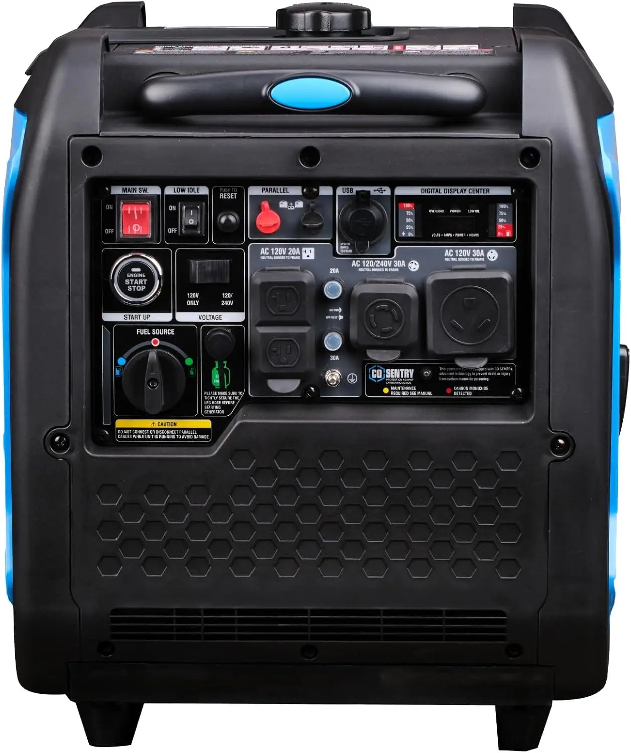 7,250-Watt Super Quiet Dual Fuel Inverter Generator with Remote Start
