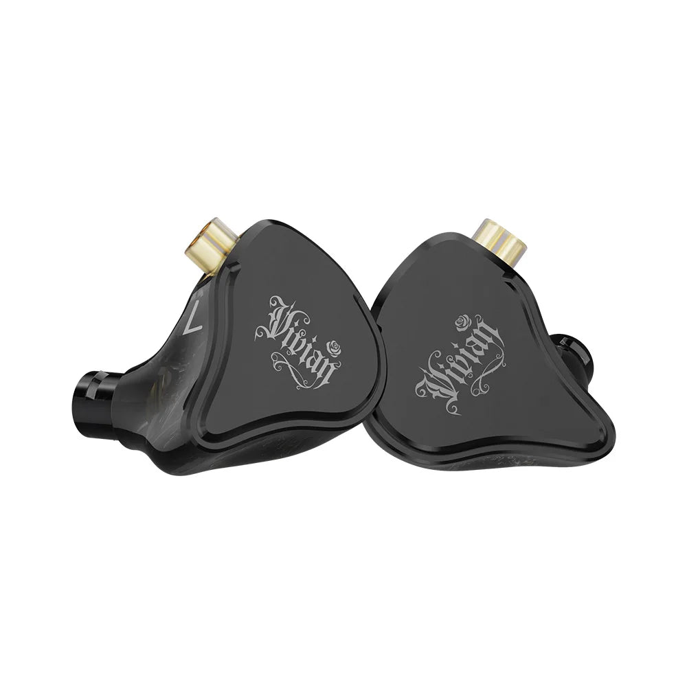 In-Ear Earphones 10mm Dynamic Driver HiFi IEM with Mic Cable for Music And Gaming