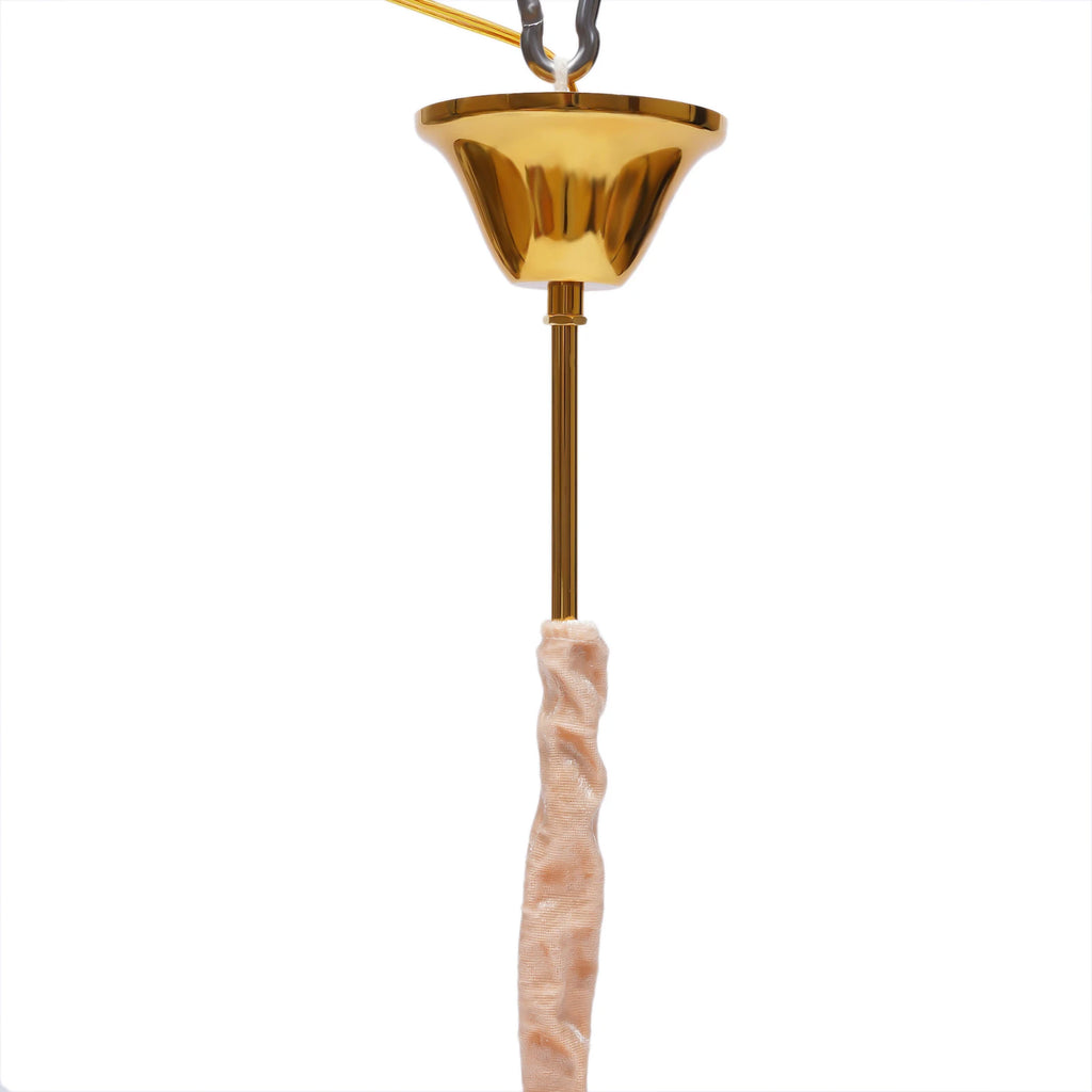 Elegant Crystal Modern Droplet Ceiling Lamp Pendant Lighting Fixture/ Waterfall Hanging Chandelier
