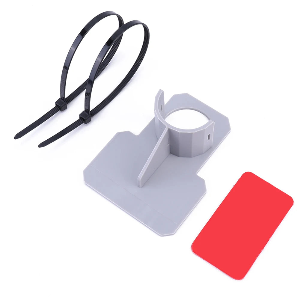 Original Pool Pipe Fixing Holder/ Pool Hose Support/ Hose Outlet Mount with Cable Tie Clamp for Intex Above Ground Pool Accessory