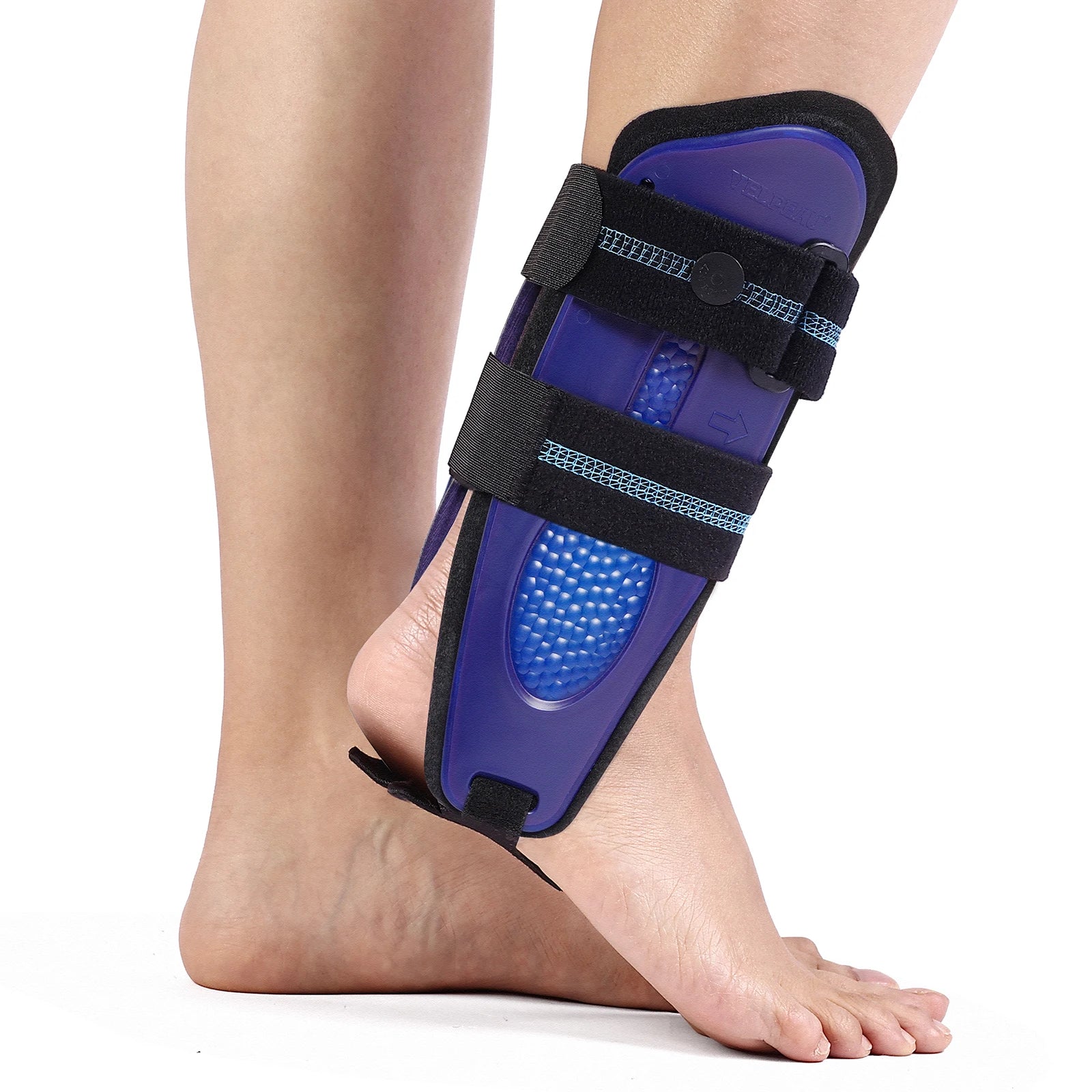 Ankle Splint Brace for Foot Support, Fracture and Sprain, Adjustable Stirrup Ankle Immobilizer, Two Models Available