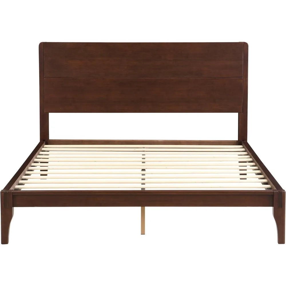 Full Size Bamboo Platform Bed