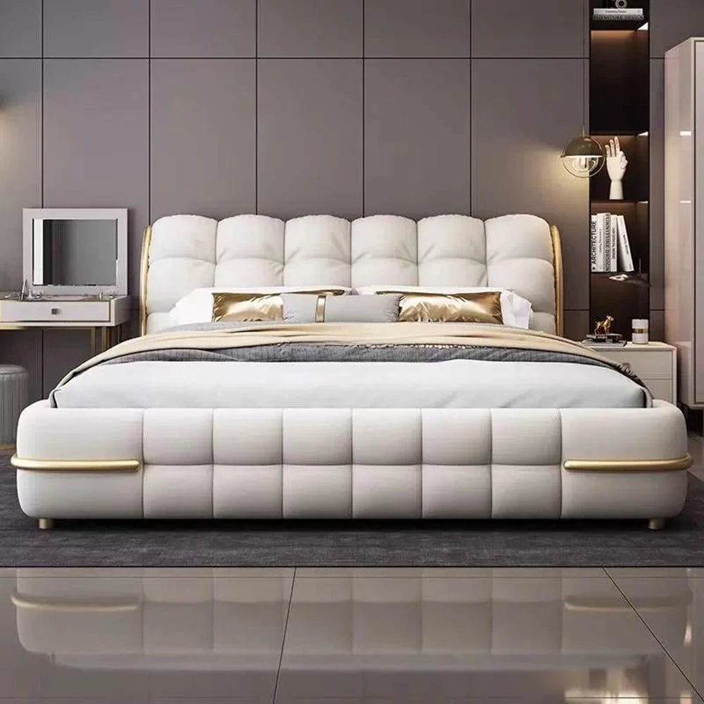 Aesthetic Luxury Unique Bed Queen