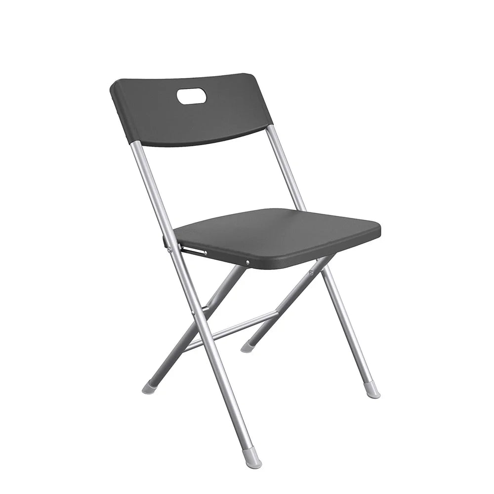 Resin Folding Chair with Steel Frame Comfortable Indoor/ Outdoor Seating/ Lightweight/ Portable/ Easy Storage/ Events/ Gatherings