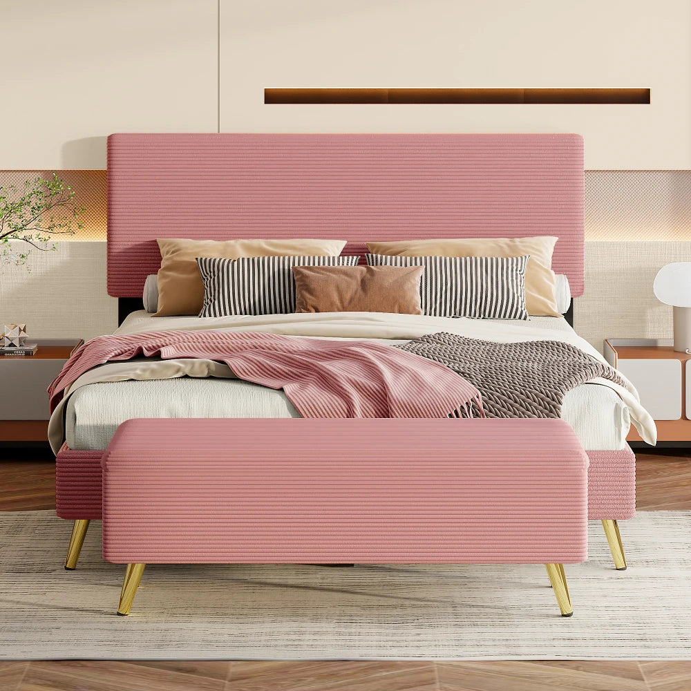 2 Pieces Bedroom Sets Queen Size