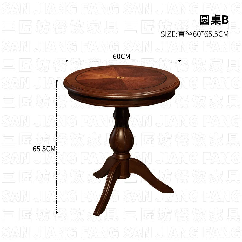 Small Restaurant Commercial Table and Chair Combination Single Chair