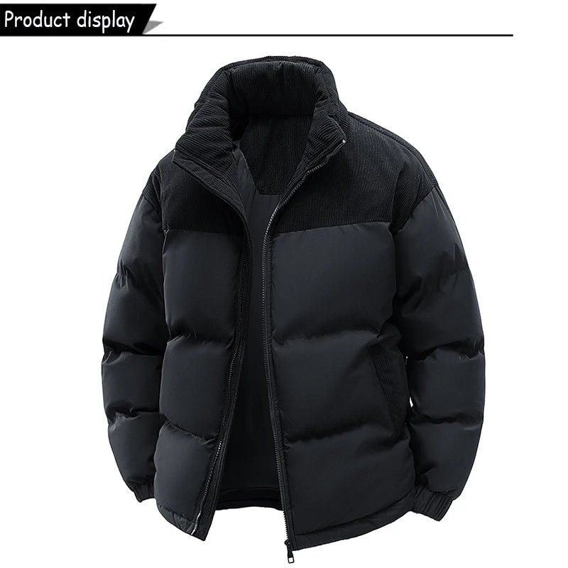 Autumn/ Winter Men Outdoor Removable Hooded Windbreak Jacket /Coats Men Warm Outwear Casual Fashion Solid Parkas/ Jacket Male Tops