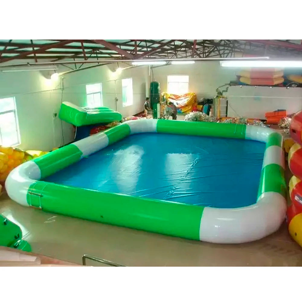 Portable Square Shape Inflatable Swimming Pool ,Water Zorb Walking Ball Pools For Outdoor Kids Activity/ Summer Water fun