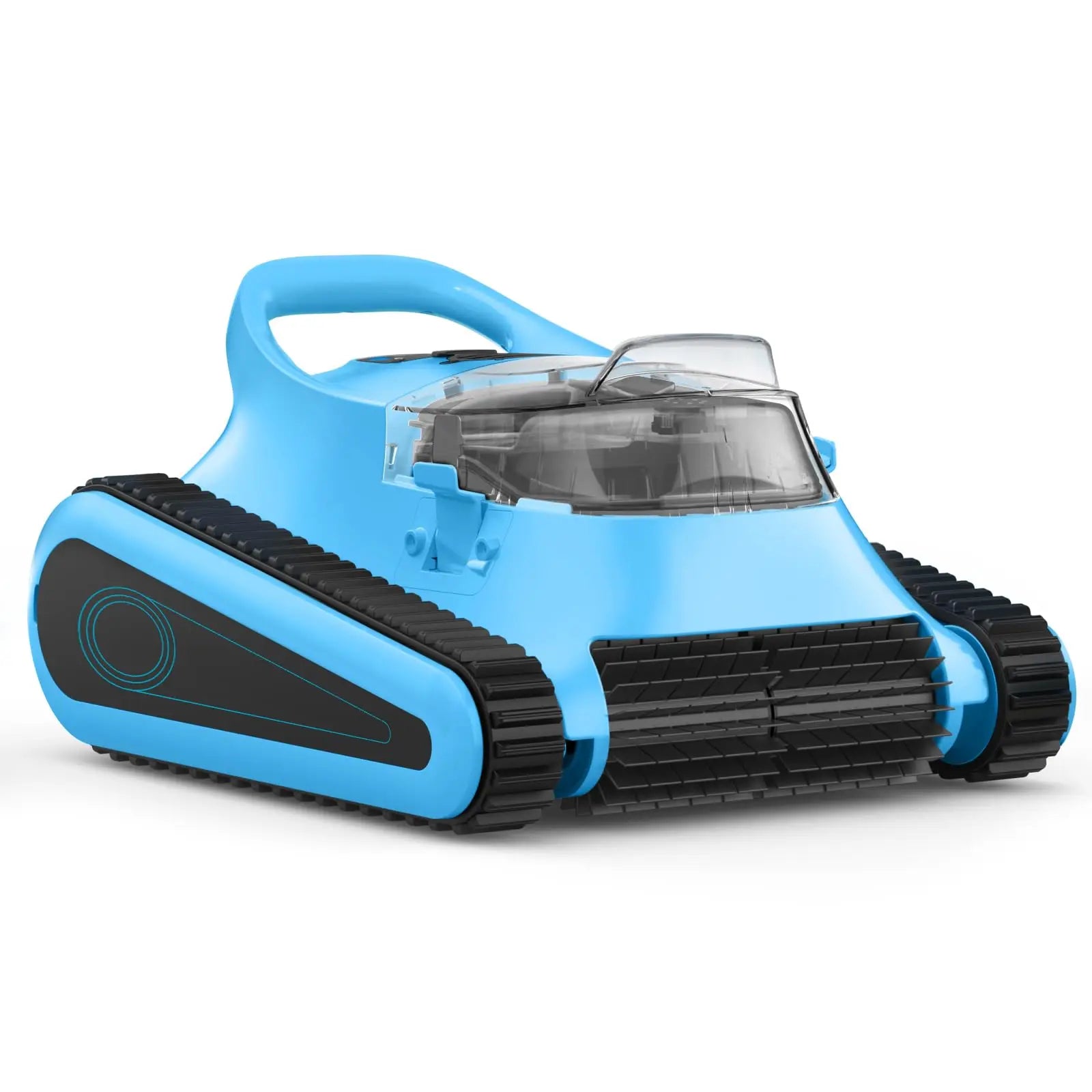 Crab Pro Cordless Robotic Cleaner, for Inground Pools up to 2000 Sq. ft, all and Waterline Cleaning Vacuum