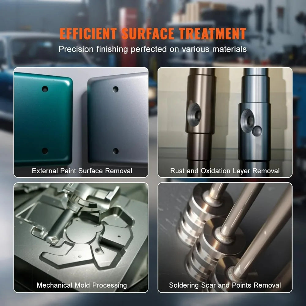 60 Gallon Heavy Duty Steel Sandblasting Cabinet, 40-120PSI Sand Blasting System with Stand and Blasting Gun