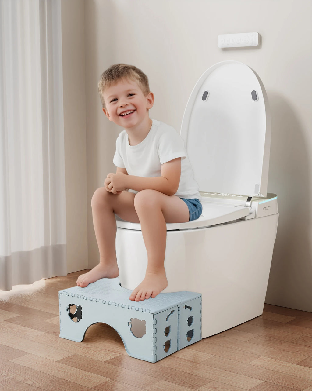 Sanyipace Tankless Smart Toilet w/ Auto Flushing & sensor, ADA Chair Height