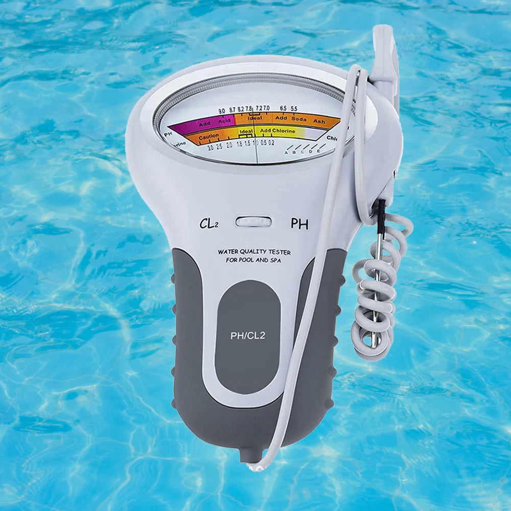 Water Quality Testing Device Professional Water Chlorine Tester/ Water Monitor with Probe for Swimming Pool and Spa