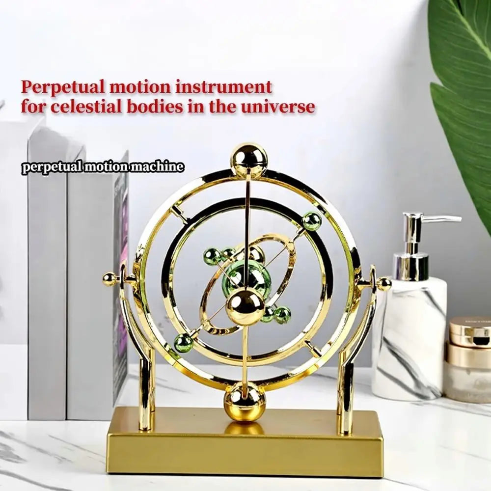Celestial Orbit Pendulum Perpetual Motion Machine/ Kinetic Art Desk Decor /Astronomy Model/ Craft /Home/ Office /Table Ornament Gift