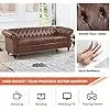 84" Leather Chesterfield Sofas and Chair for Living Room Furniture Sets