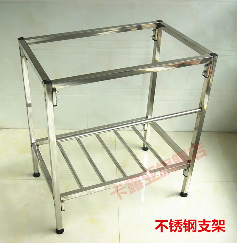 The Kitchen is Thick and Simple, Stainless Steel Double Sink, Single Sink, Double Sink, Large Single Sink with Bracket, Water Basin