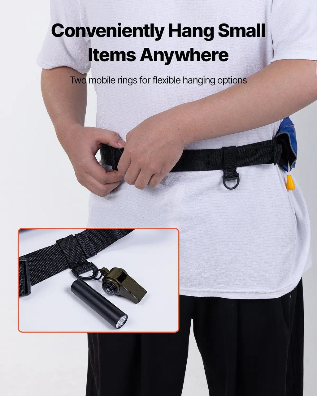 Manual Inflatable Belt Pack for Adults PFD/ Blue CO2 Cylinder Not Included