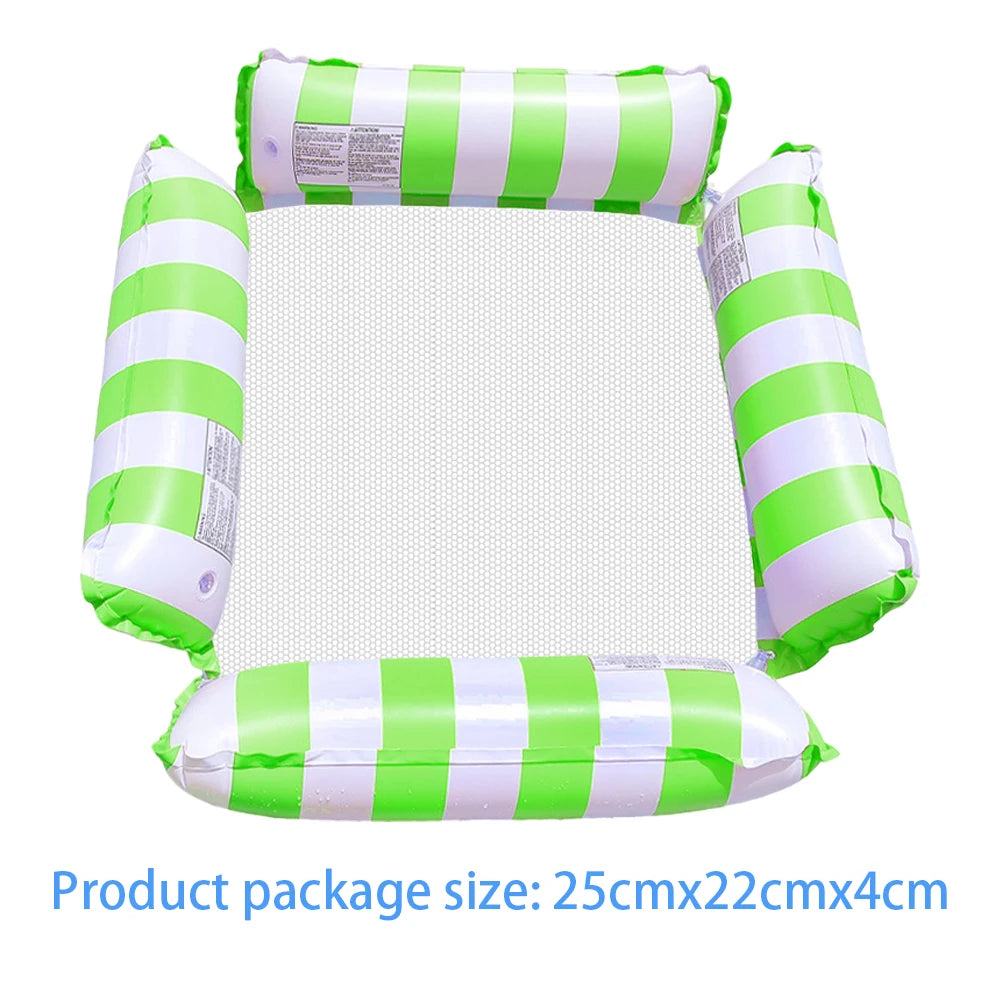 PVC Inflatable Pool Float/ Lounger Chair Swimming Pool/ Floating Water Hammock /Summer Inflatable Sea Mattress /Water Play Equipment