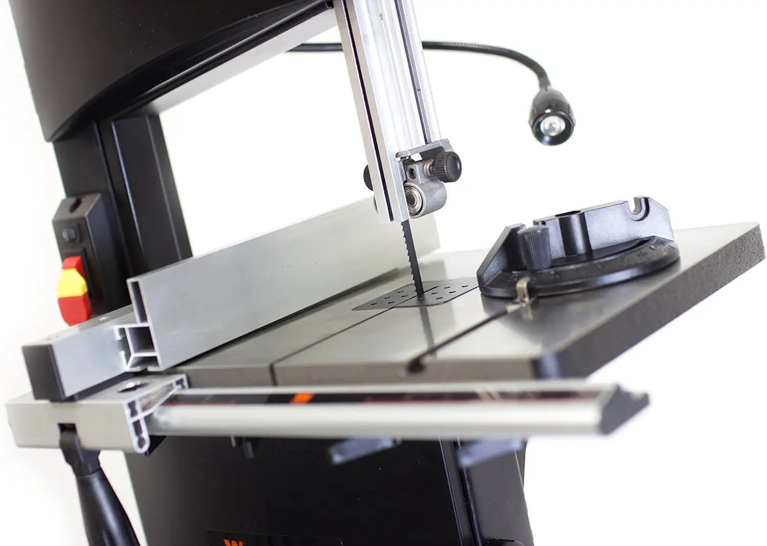 10-Inch 3.5-Amp Dual-Speed WEN Band Saw with Black Stand (BA3962)