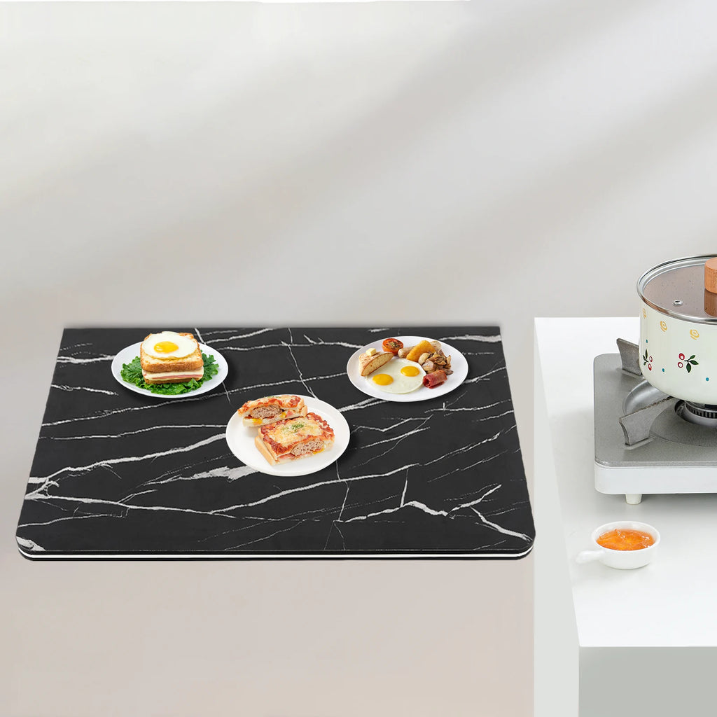 Folding Rectangular Wall Desk, Wall-mounted Folding Table, Hanging Desk for Home Office/ Garage Workbench- Black/White