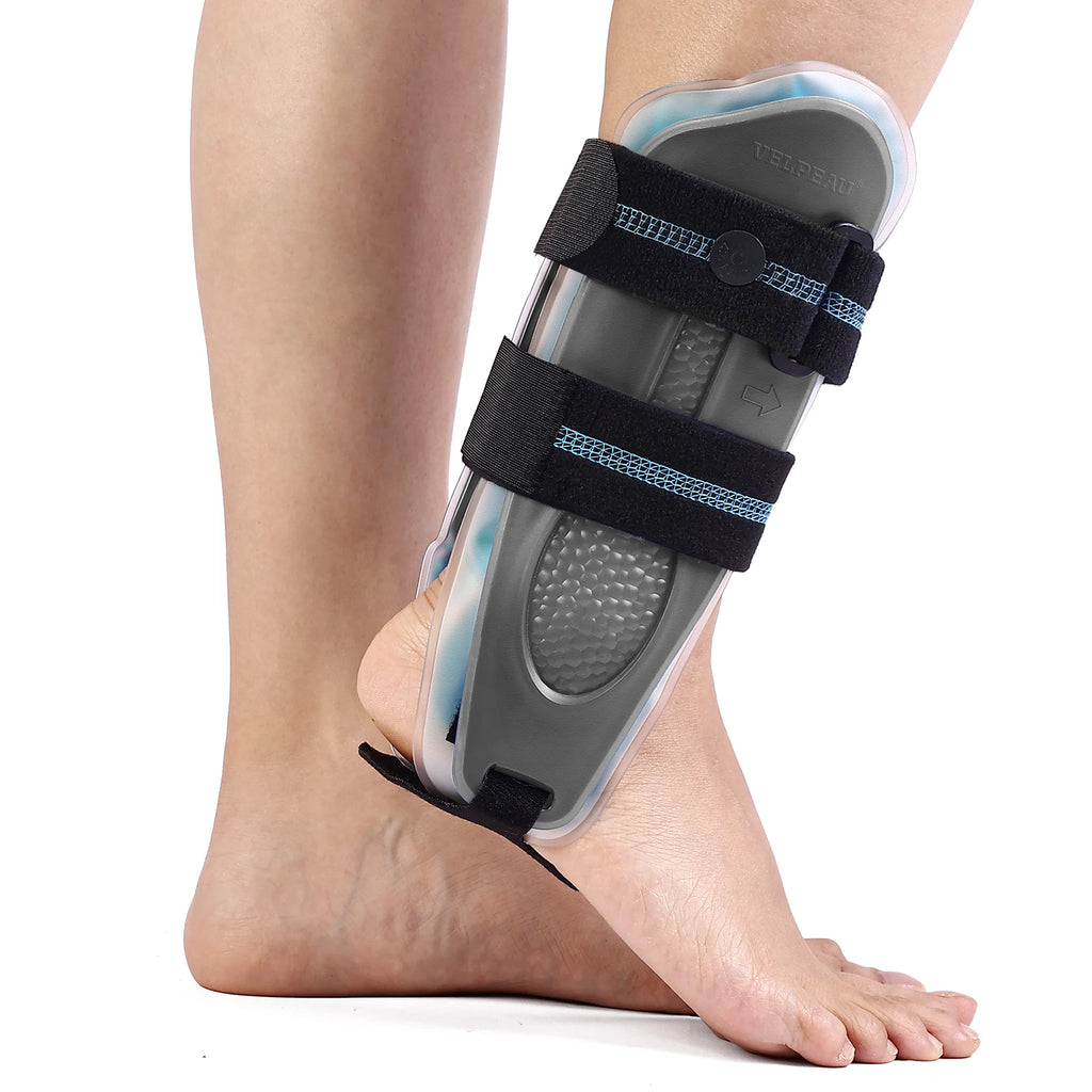 Ankle Splint Brace for Foot Support, Fracture and Sprain, Adjustable Stirrup Ankle Immobilizer, Two Models Available