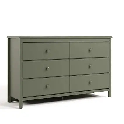 6 Drawer Double Dresser