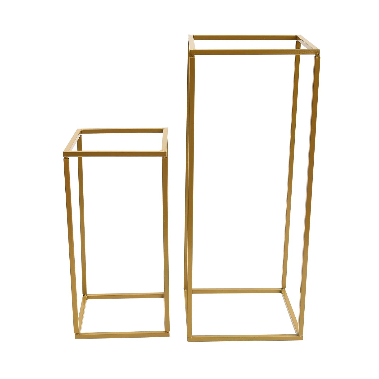 4 Pack Flower Stand Detachable Geometric Floral Display Rack Wedding Party Backdrop Stand/ Home/ Garden/ Hotel Decoration