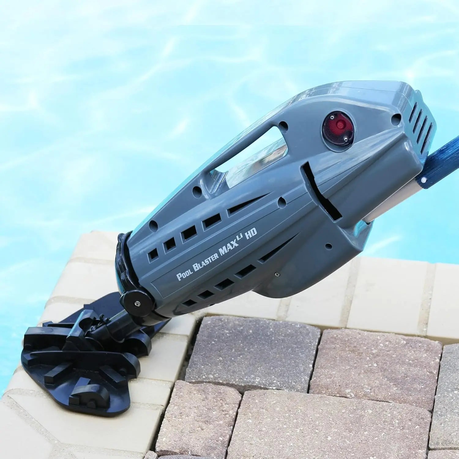 Max HD Cordless Pool Vacuum - Heavy-Duty Cleaning with High Capacity, Handheld Rechargeable Swimming Pool Cleaner for, Custom