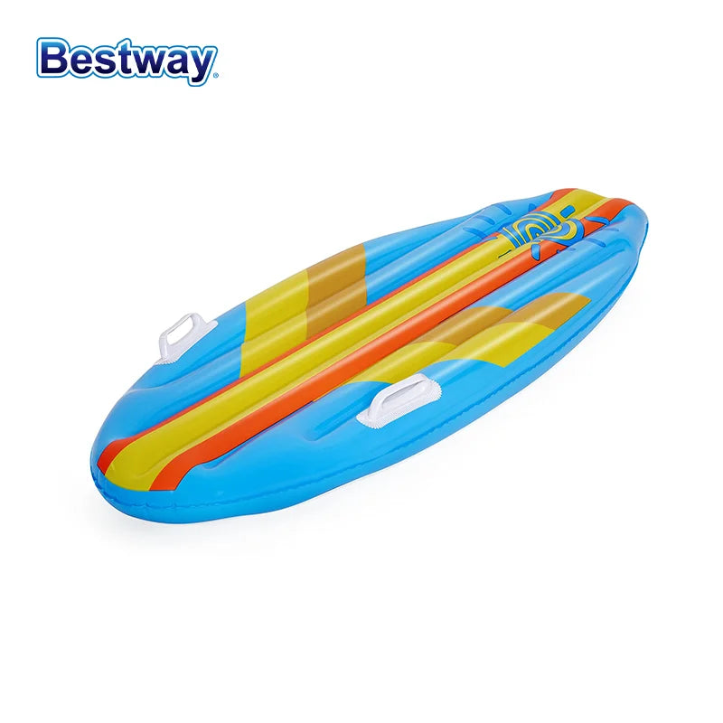 Bestway 42046 Water Surfboard, Inflatable Pontoon Paddleboard, Water Play Pontoon, Pool Ride Pontoon Row