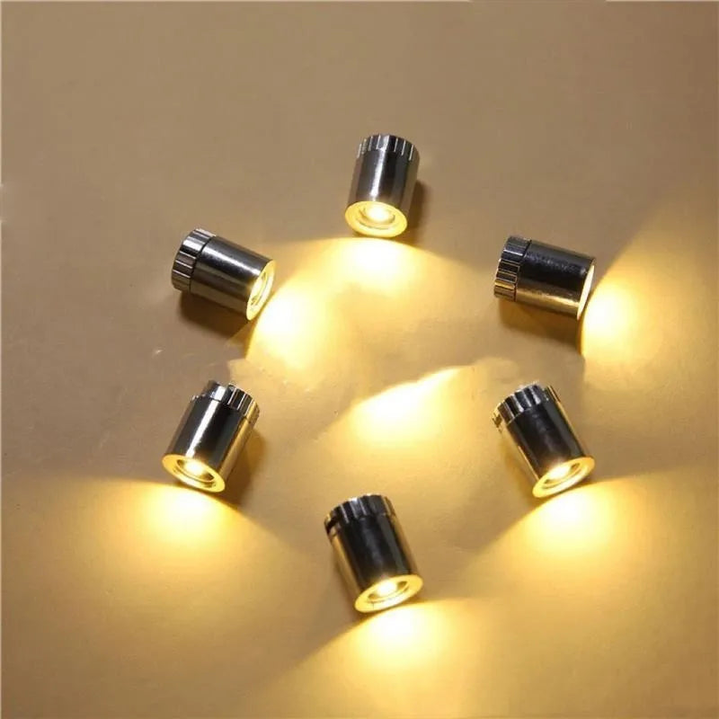 6pcs Mini Led Lamp Model Tiny Light Toys for DIY Model/ Making Dollhouse/ Balloons/ Party Decoration /Hand Craft Sand Table Layout