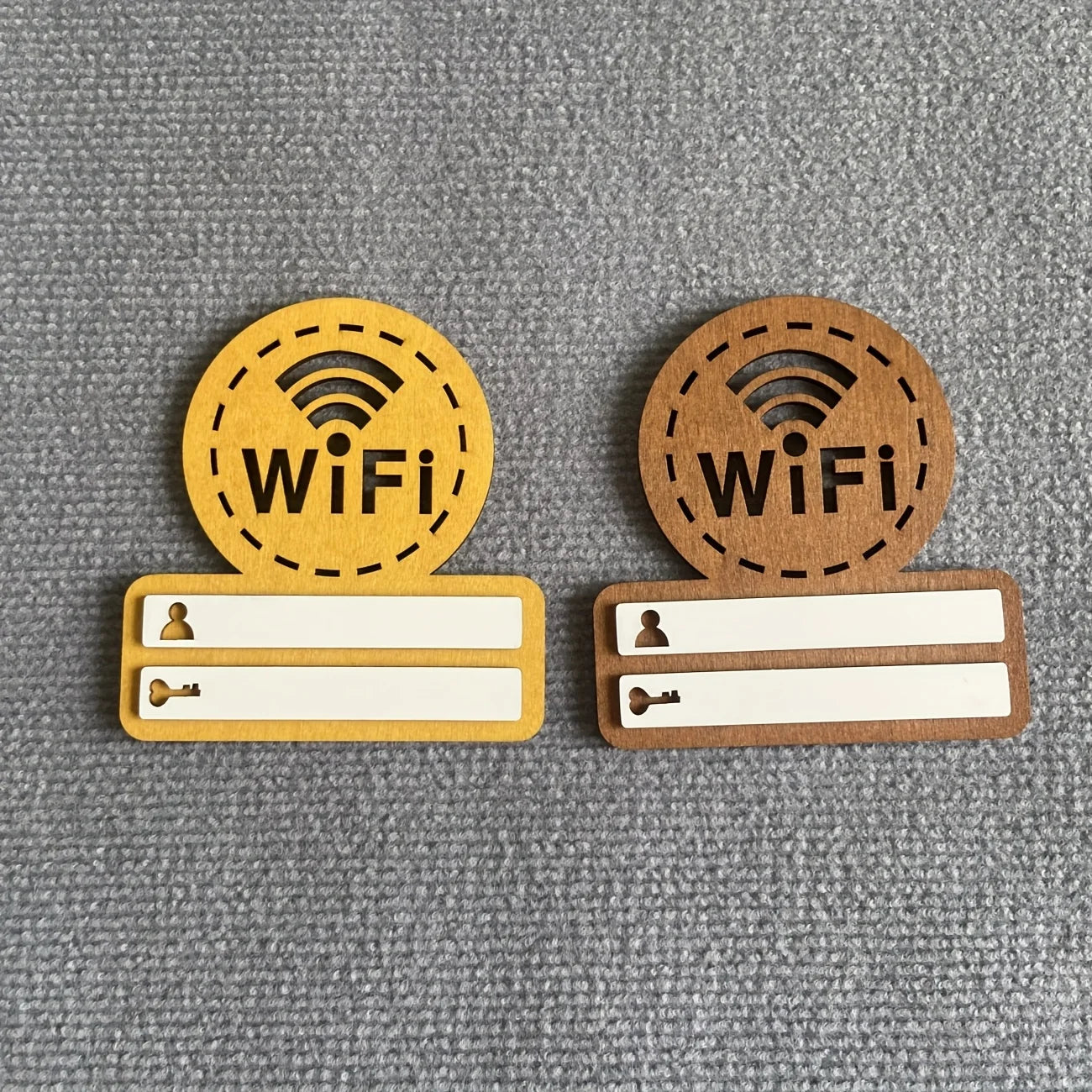 1pc Wooden WiFi Password Sign, Wall Hanging Wireless Network Indicator
