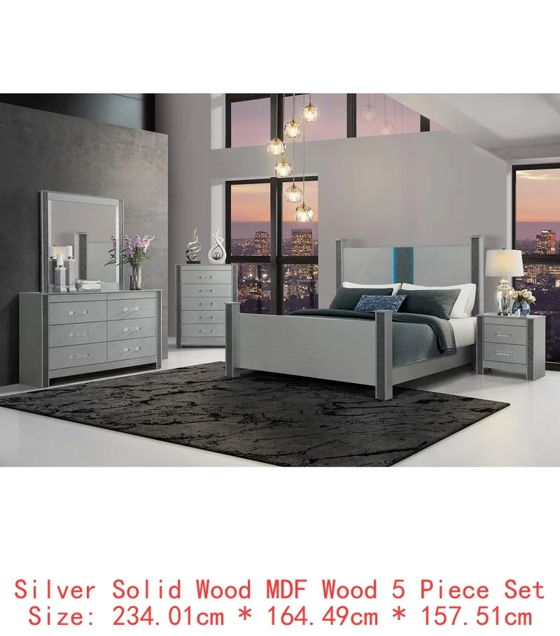 5PC Full Bedroom Set