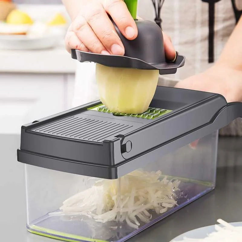 Safe Hand Guard Vegetable Cutter, for Cooking Together. 33x12cm