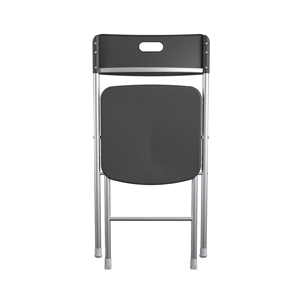 Resin Folding Chair with Steel Frame Comfortable Indoor/ Outdoor Seating/ Lightweight/ Portable/ Easy Storage/ Events/ Gatherings