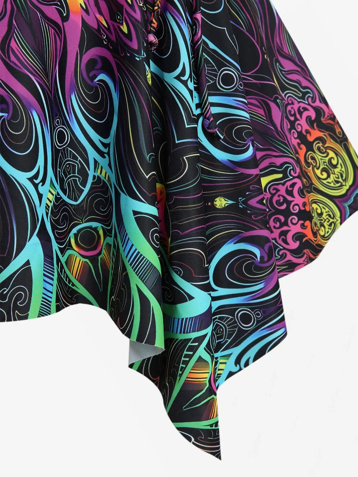 ROSEGAL Plus Size Tankini Swimsuit/ Two Pieces Floral Retro Pattern Printed Crisscross  Skirted Swimwear