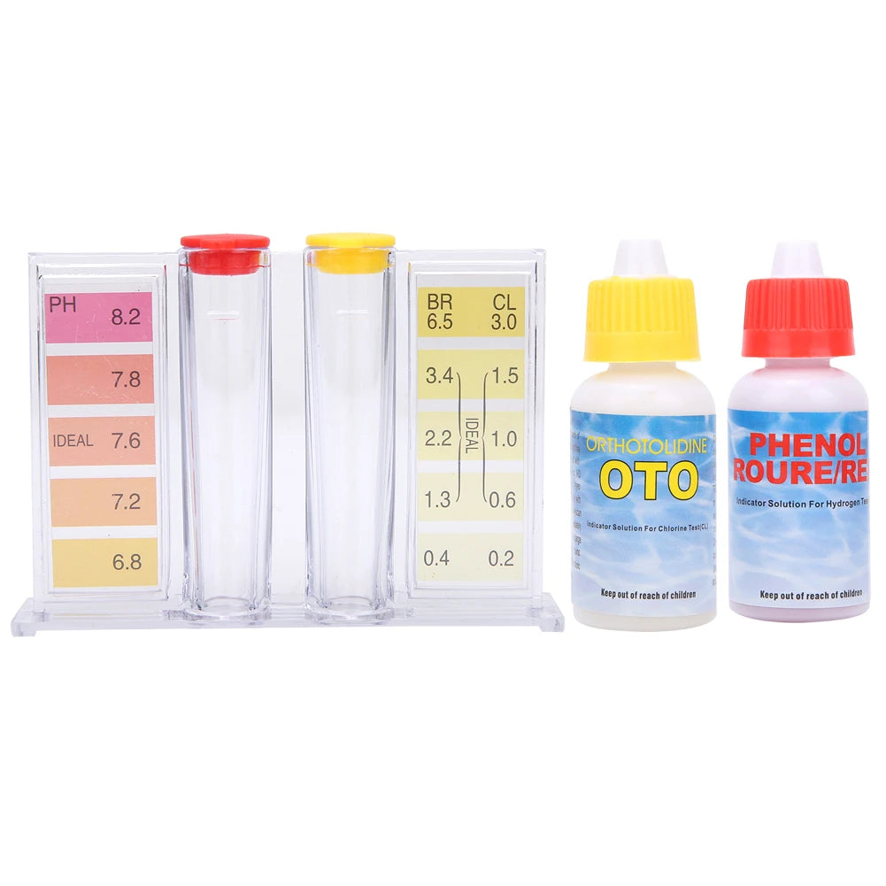 PH Chlorine Water Quality Test Kit/ Swimming Pool Tester/ Water Testing Box