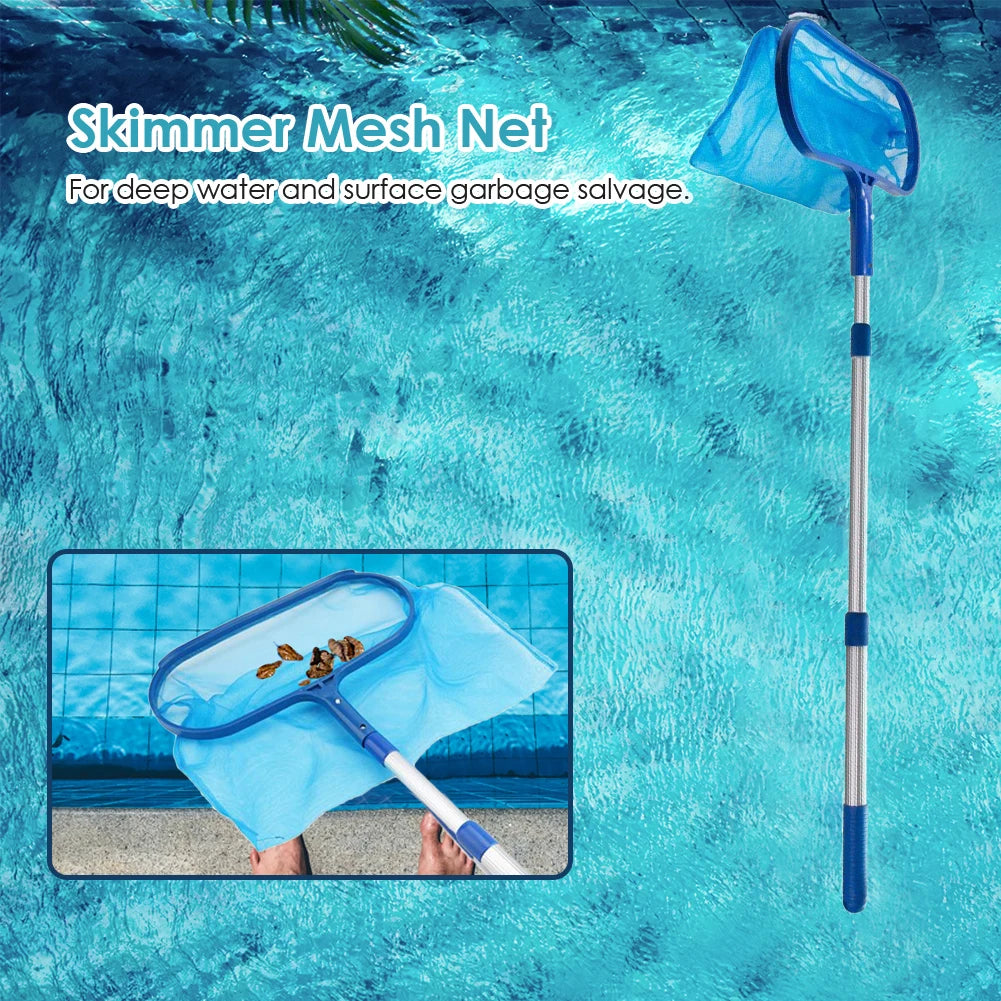 Professional Leaf Rake Deep Bag Swimming Pool Cleaning Nets /Spa/ Rubbish Skimmer Pool Net/ Pool Cleaning Net Clean Accessories