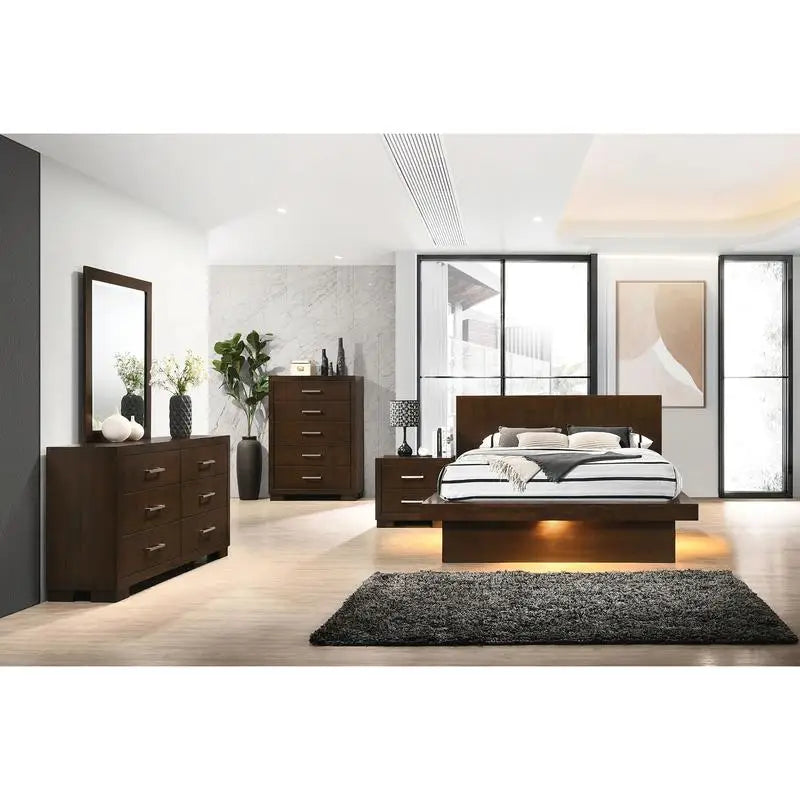 Cappuccino 5-Piece Queen Bedroom Set