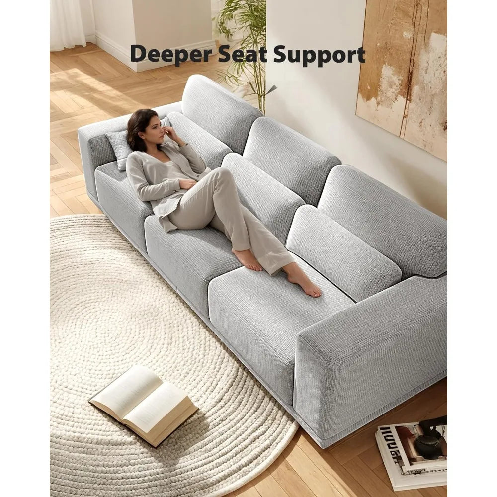 Comfy 3 Seater Sofa, Supportive