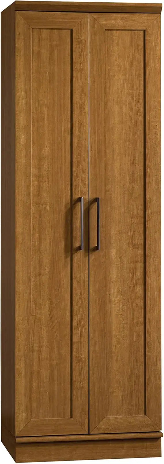 Sienna Oak Storage Pantry Cabinet, Dimensions: 23.25 Length x 17 Width x 71.18 Height
