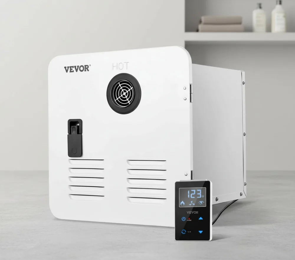 RV Tankless Water Heater 42000BTU Instant Hot Shower with Remote Control & Outdoor Outlet for Campers