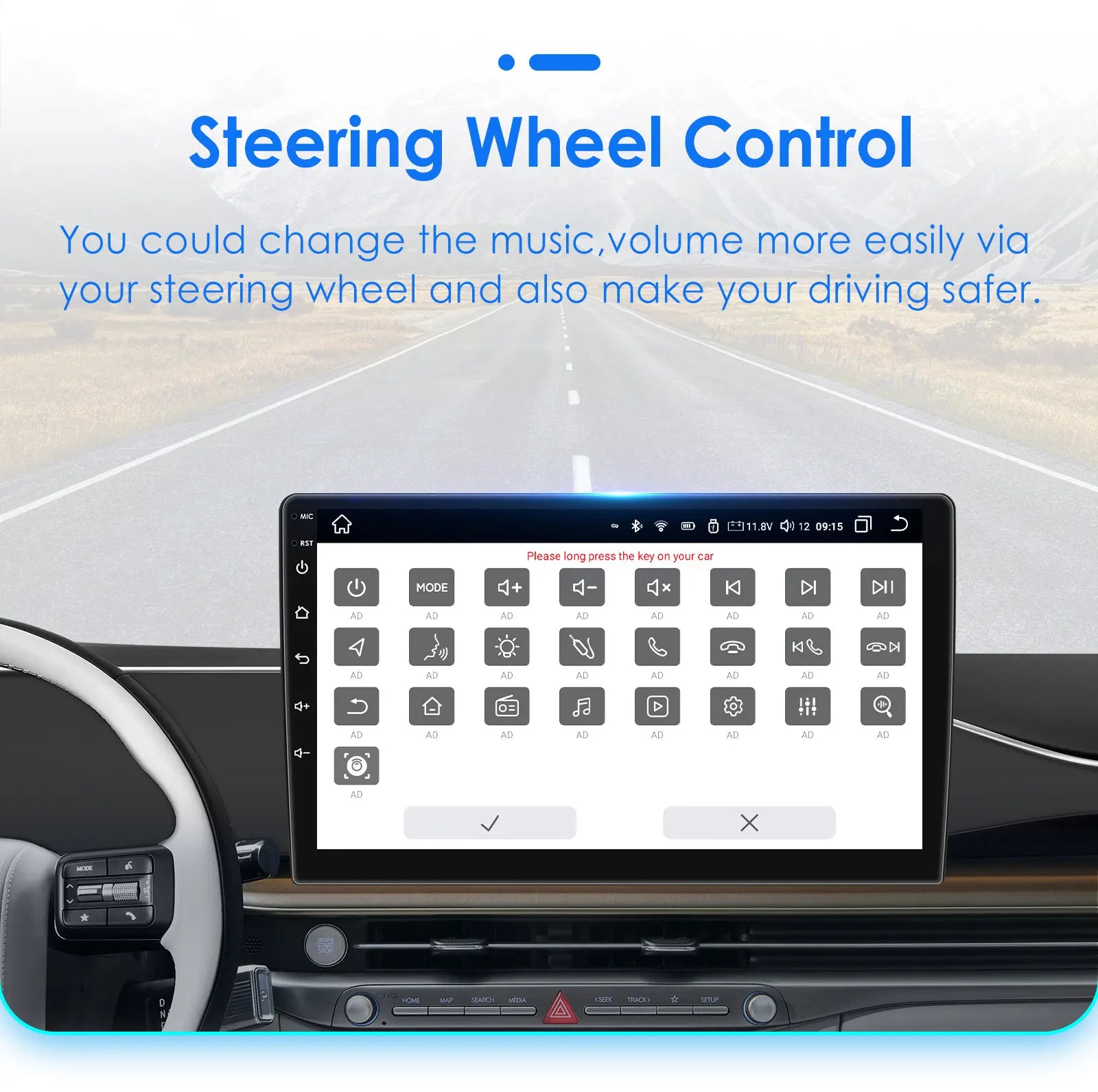 Android Auto Car Radio For Toyota Tacoma 2/Hilux 2005-2015 Multimedia player GPS Navi/ Stereo Car Intelligent Systems 4G Car Play