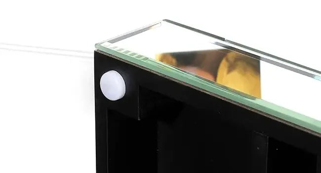 SHYFOY 47.2'' Console Table Mirrored  with Diamond Shaped Long Accent Narrow Table Sofa Table Foyer Table