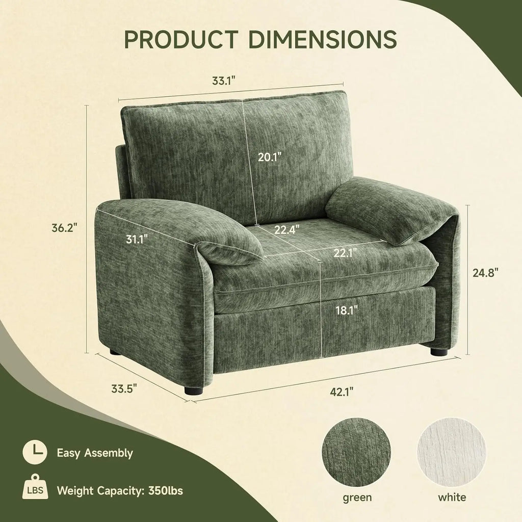Oversized Accent Chair