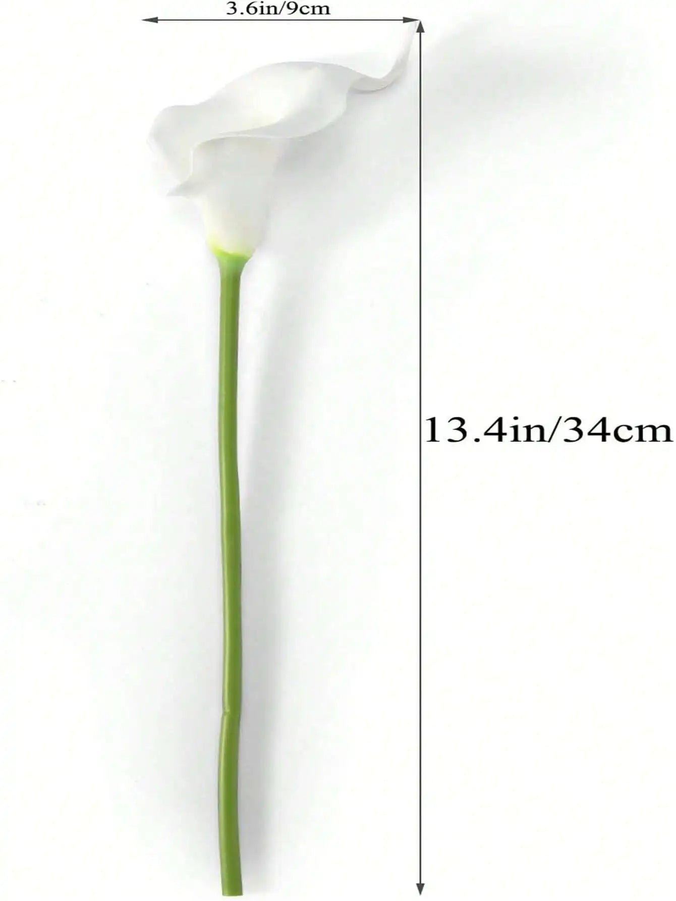 Real Touch Calla Lily Artificial Flowers, Flower Arrangement In Vase Home Decorations/ DIY Wedding Bouquet , Party Wedding Decorations