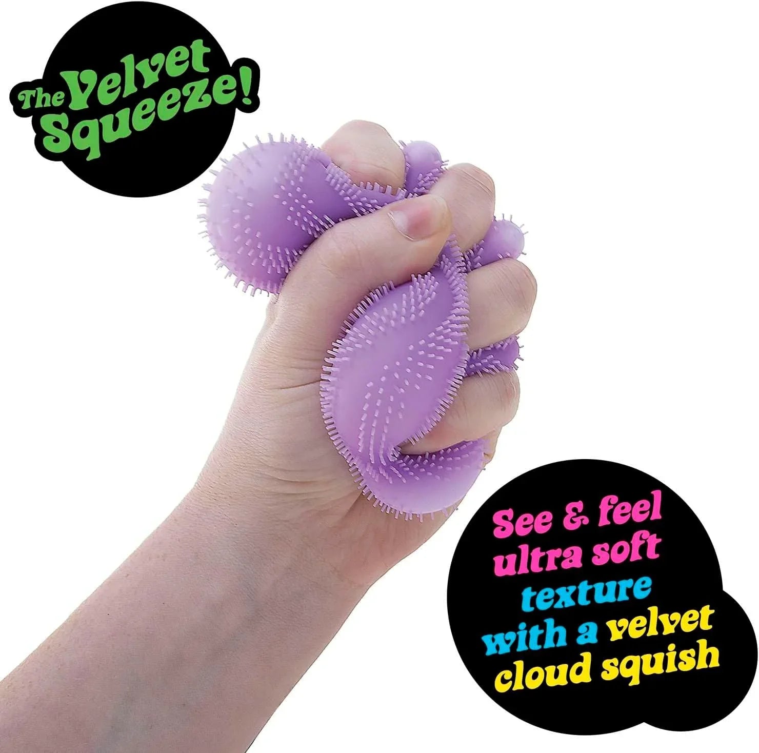 Nee Doh Fuzz Ball Blind Box Series Desktop Ornament Stress Relief Toys /Suitable For People Under Pressure/ Fun Soft Stress Ball