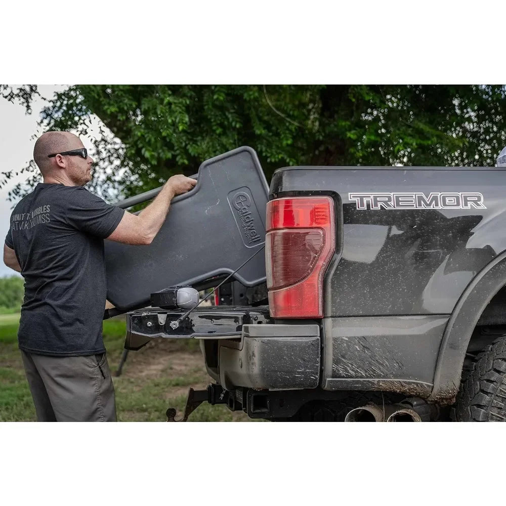 Stable Table Lite with Weatherproof Tabletop, Ambidextrous Seat and Fully Collapsible Design for Easy Transport and Outdoor
