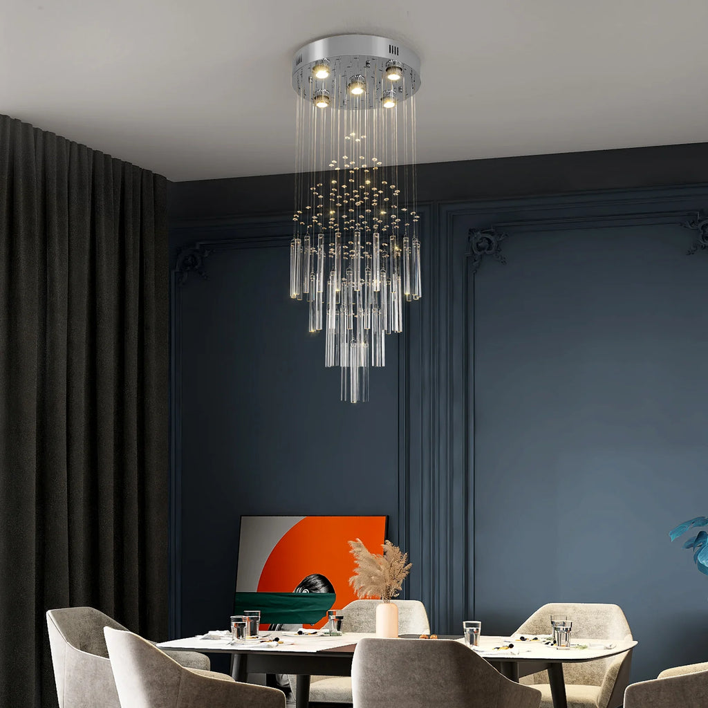 Crystal Ceiling Chandelier Luxury Home Decor/ Living Room/ Bedroom  Pendant Lights /Lighting Fixture Ceiling Lamps